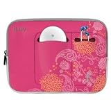 iLuv/JWIN, 15 MacBook Pro Sleeve - Pink (Catalog Category: Bags & Carry Cases / Notebook Sleeves & Skins)