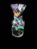 Bird of Paradise Design - Hand Painted - Carafe - .5 Liter