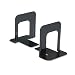 Economy Bookends with Standard Base, 4-3/4 x 5-1/4 x 5, Steel, Black