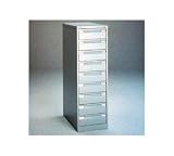 BISLEY CARD FILING CAB 6X4IN GREY BCF64 [ STAT_BY01028 ]