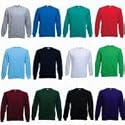 Fruit of the Loom Raglan Sweat Shirt in 13 colours