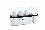 Cloer 6021 Eierkocher f&uuml;r 3 Eier, wei&szlig;