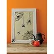 Martha Stewart Crafts Halloween Spiderweb Mirror Cling