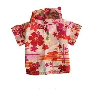 Designer Dog Shirt - 100% Cotton Pink Sparkle Buttons - Pink Lantern Pet Shirt Made in USA X-Small (XS)