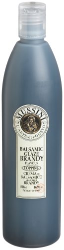Mussini Balsamic Glaze, Brandy Flavor, 16.9-Ounce Bottle by Mussini