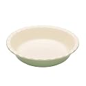 Natural Elements 26cmx5.7cm Round Pie Dish, with Colour Label