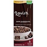 Lavish Old Fashion Instant Oatmeal - Dark Chocolate - 5 Pouches per 6.15-oz. Box (Pack of 3 Boxes)