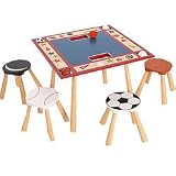 Product details for All Star Sports Table and 4 Stool Set