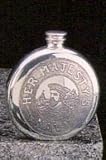 6 oz. English Pewter Round Royal Navy Flask