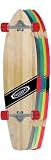Palisades Complete Longboards, 60's Series decks, BAMBOO DIAMOND 9.5 x 40- Choice of colors