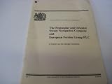 The Peninsular and Oriental Steam Navigation Company and European Ferries Group PLC : a report on the merger situation