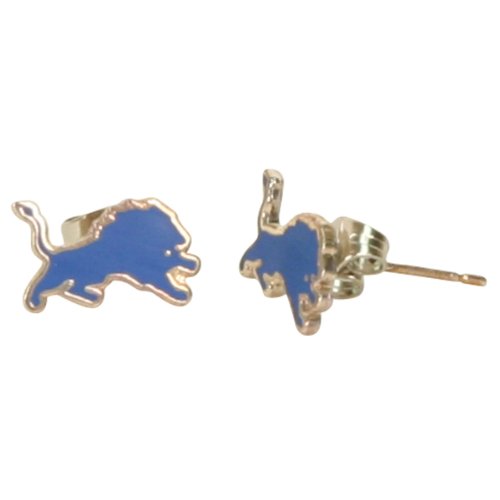 Detroit Lions Stud Style Earrings