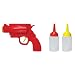 The Novelty Gift Company Pistole f�r Senf / Ketchup Sauce Dispenser CONDIMENT GUN Ketschuppistole