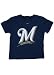 Milwaukee Brewers Infant Short Sleeve Big Logo Tee, Size= 12 Months
