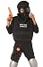 Search : Childrens Costume Boys Black Jumpsuit Police Military SWAT Special Forces Birthday Party Outfit