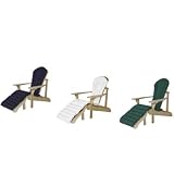 Adirondack Chair Cushion - (blue,green or white) - Furniture For Your Patio and Garden!