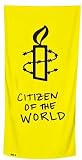 Amnesty International Citizen of the World Beach Towel_yellow