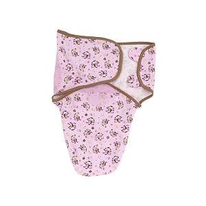 Swaddleme By Kiddopotamus in Small/medium Jungle Honeys Swaddle Knit Blanket