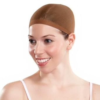 Amazon.com: Wig Cap Color Dark Brown: Cos