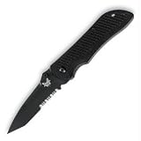 Benchmade - Nitrous Stryker, Black G-10 Handle, Tanto, ComboEdge