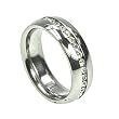 316L Stainless Steel Ring with Clear CZ