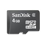 Sandisk 4GB microSDHC Card Class 2 (SDSDQ-004G Hassle Free Package, NO microSD Adapter)