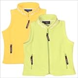 Girls Embroidered Fleece Vest