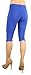 Women's Slim Stretch Colored Bermuda Shorts