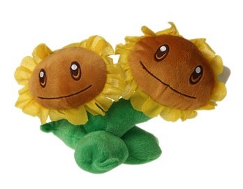 Plants Vs Zombies Sunflower Figure Toy (Green)