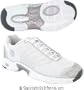 K-Swiss Women's Ascendor SLT (White/Silver/Pink) Tennis Shoes - Size 7
