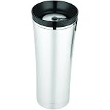 Thermos Sipp 16-Ounce Vacuum Insulated Travel Mug, Black
