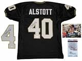 Mike Alstott Autographed Uniform - Purdue Boilermakers Home - Autographed NFL Jerseys