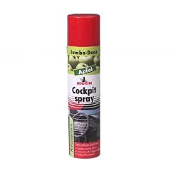 NIGRIN Cockpitspray Apfel 400ml, reinigt und pflegt Kunststoffe, wirkt farbauffrischend, glanzaktivierend und geruchsverbessernd