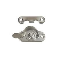 Satin Nickel Window Lock -10 Pack-