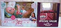 Baby Alive Boy Wets 'N Wiggles with Bonus Special Diaper Bag and Extra Diapers