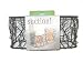 Bronze Twigz twig wire wall Suction BASKET Shower NEW