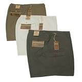 Savane Side Elastic CANVAS Cargo Shorts