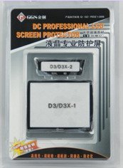ggs dslr lcd optical glass screen protector for nikon d3 d3x camera