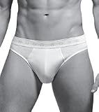 Hugo Boss Basics Pure Cotton Rib Mini Slip Brief Underwear