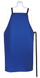 Hot Max 23142 Blue Sateen Flame Retardant Cotton Welder's Apron