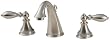 Price Pfister Catalina Double-Handle Widespread Lavatory Faucet with Pop-Up, Brushed Nickel #49-E0BK