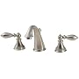 Price Pfister 049E0BK Catalina Double-Handle Widespread Lavatory Faucet with Pop-Up, Brushed Nickel