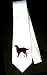 Party Decoration Necktie with dog, setter, gordon, pet, animal