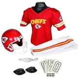 Kansas City Chiefs NFL Youth Helmet and Uniform Set by Franklin - Small