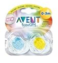 Avent Translucent Pacifiers, Clear Newborn