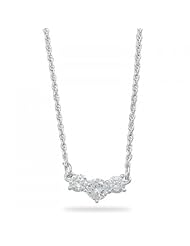 MMA Silver - 18 inch 5mm/6mm CZ Necklace