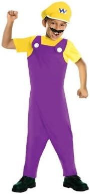 Wario Super Mario Brothers Costume Costume - Medium