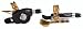 SRAM X.0 9SP Rear Index Front Trigger Shifter Set