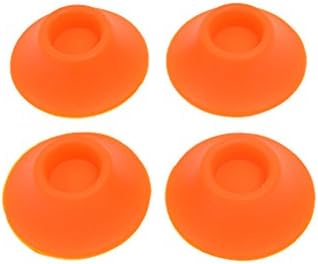 Ego Silicone Sucker Stand Base Holder for Vapor Tanks and Battery Vaporizer Pens Ekiss (Electronic Cigarette Ecig Vape Pen NOT Included) 4 Pack Orange Only