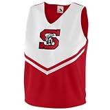Ladies Pride Shell - RED AND WHITE - LARGE